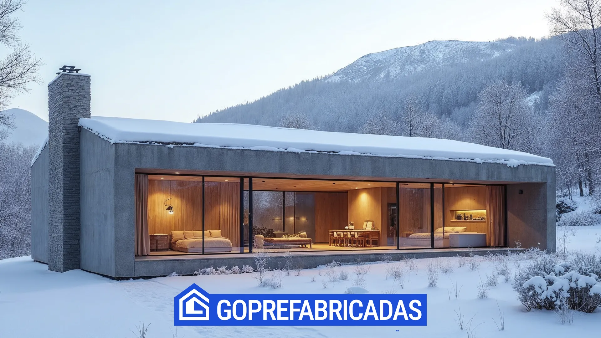 Cómo son las viviendas diseñadas para climas fríos en España