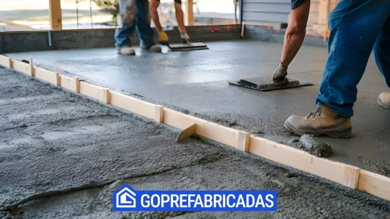 Cuánto cuesta hacer una platea para una casa prefabricada